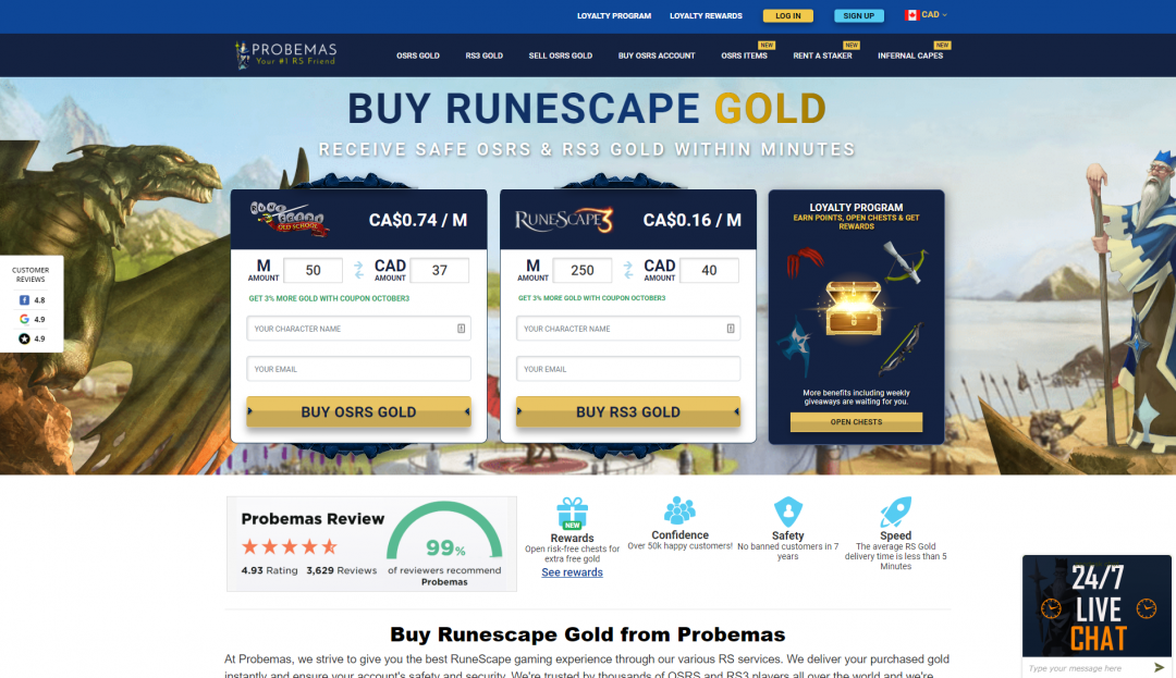 osrs gold selling websites based in us